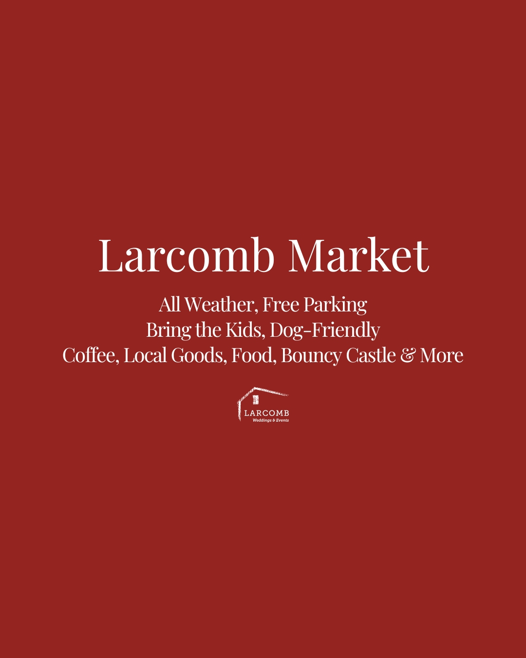 What's On at Larcomb Vineyard
